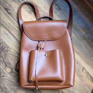 VEGAN LEATHER BACKPACK